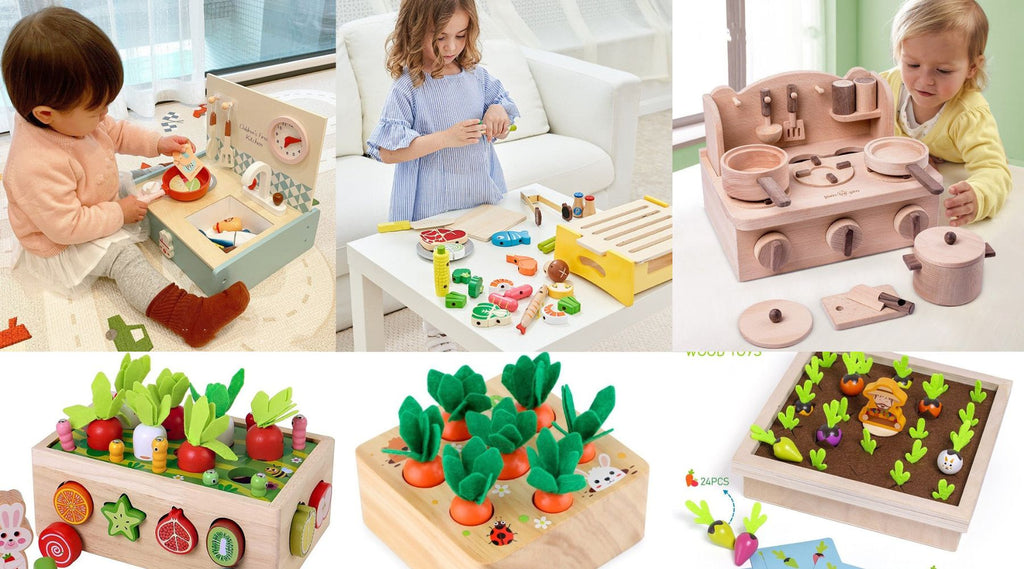Joy of Wooden Food Play Toys and Kitchen Toys: Nurturing Healthy Eating Habits in Toddlers