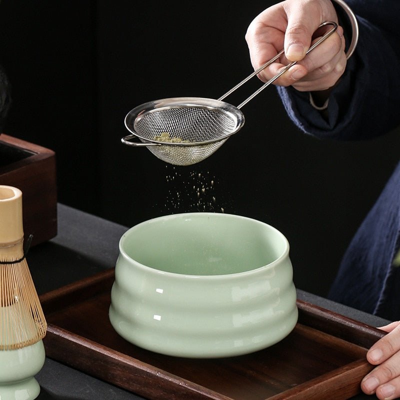 4-7pcs/set Handmade Home Easy Clean Matcha Tea Set - Whizmeal : To inspire a healthy you - rethinking lifestyle with the world of food