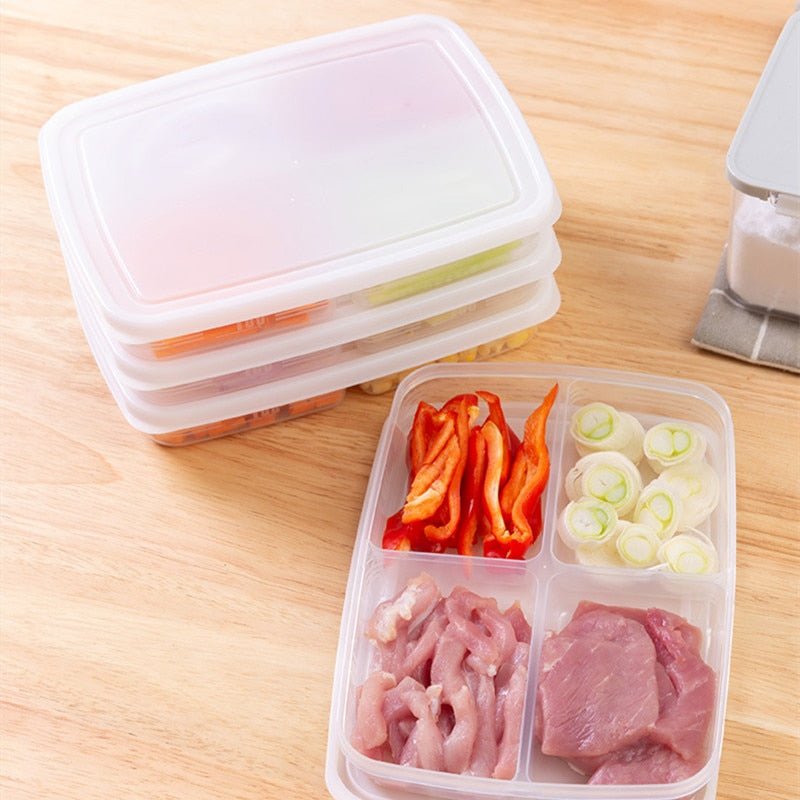 4 Grids Food Storage Box - Whizmeal : To inspire a healthy you - rethinking lifestyle with the world of food