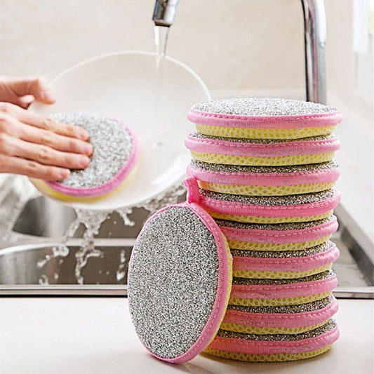 5Pcs Double Side Dishwashing Sponge Pan - Whizmeal : To inspire a healthy you - rethinking lifestyle with the world of food
