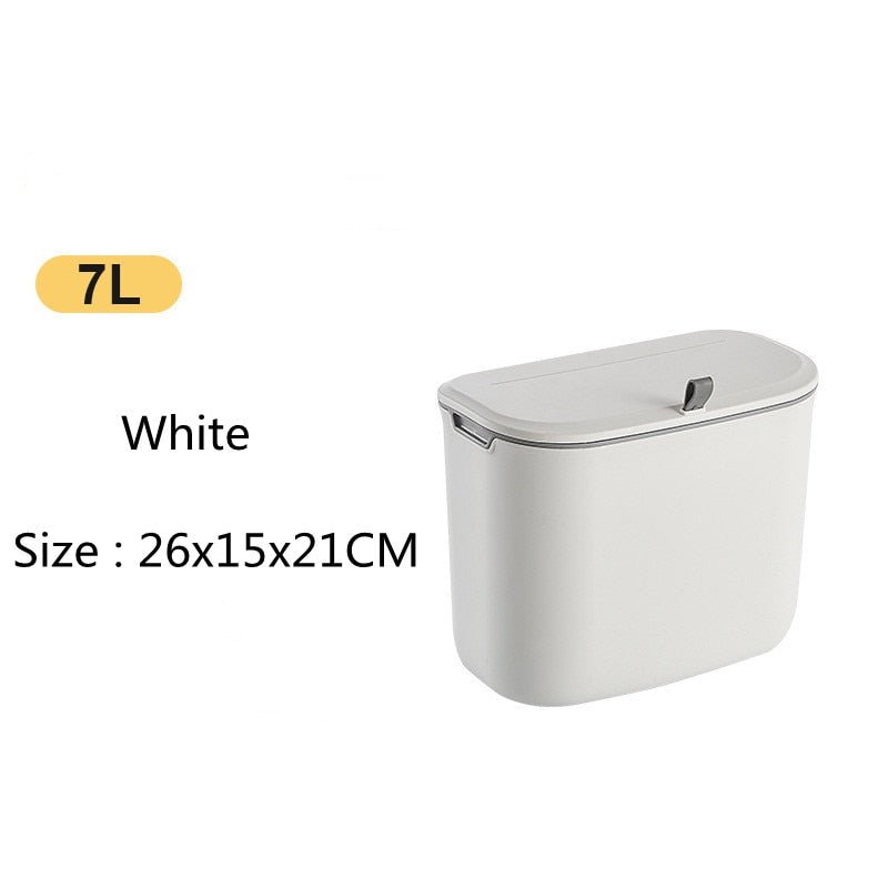 9L Large Capacity Wall Mounted Trash Can - Whizmeal : To inspire a healthy you - rethinking lifestyle with the world of food