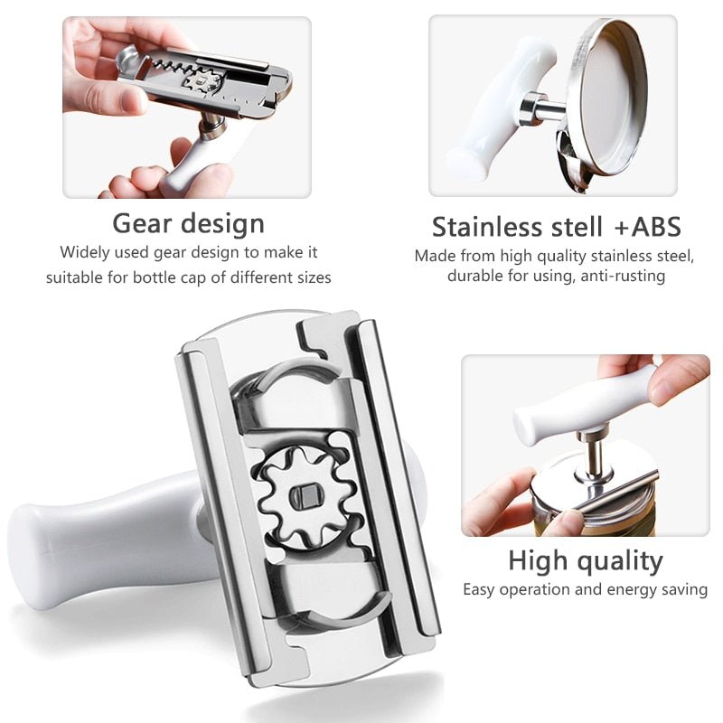 Adjustable Multi-function Bottle Cap Opener - Whizmeal : To inspire a healthy you - rethinking lifestyle with the world of food