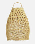 Ayana Rattan Lampshade Natural Cross - L - Suitable for Bedroom, Living Room and Kitchen - Whizmeal : Live a healthier life by taking care of Mother Earth