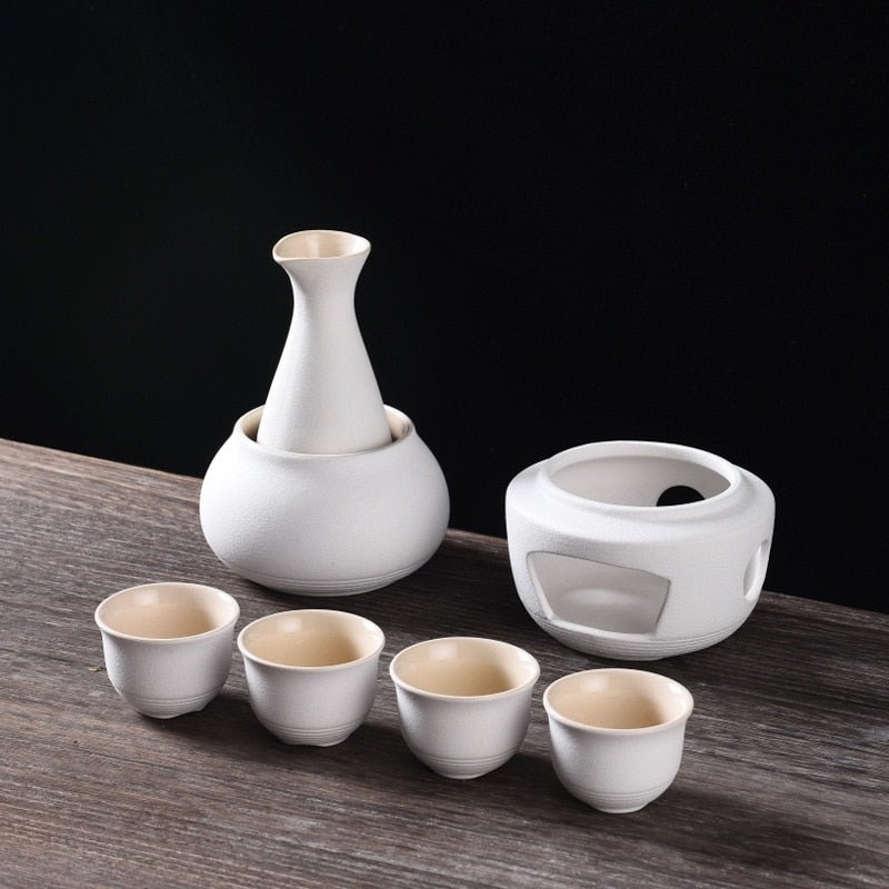 Ceramic Sake Set with Warmer - Whizmeal : To inspire a healthy you - rethinking lifestyle with the world of food
