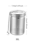 Creative 304 Stainless Steel Tea Strainer - Whizmeal : To inspire a healthy you - rethinking lifestyle with the world of food