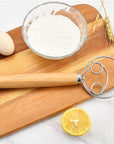 Dough Hand Mixer Wooden Handle - Whizmeal : To inspire a healthy you - rethinking lifestyle with the world of food