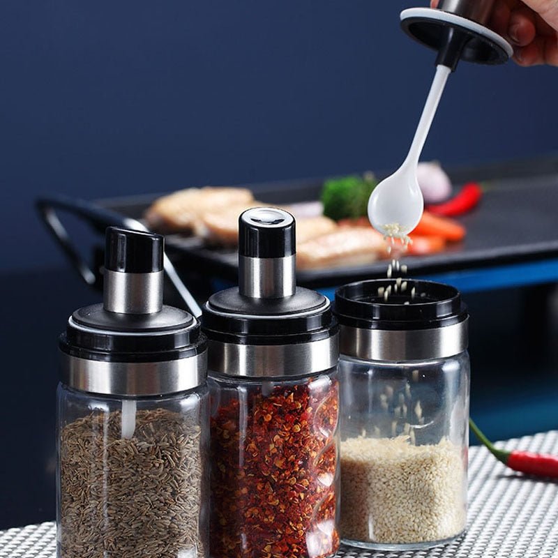 Glass Seasoning Jar - Whizmeal : To inspire a healthy you - rethinking lifestyle with the world of food
