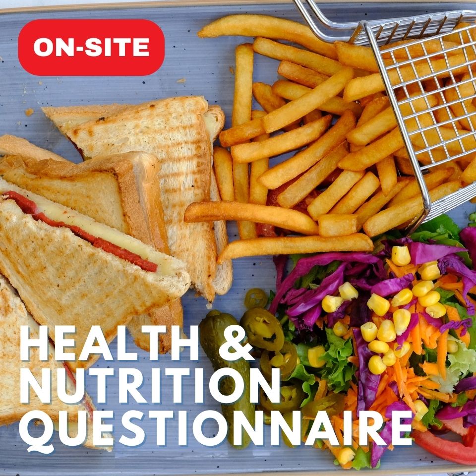 My family’s health and nutrition questionnaire (On-site)