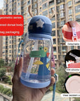 Kids Water Sippy Cup Antler Creative Cartoon Baby Feeding Cups with Straws - Whizmeal : To inspire a healthy you - rethinking lifestyle with the world of food