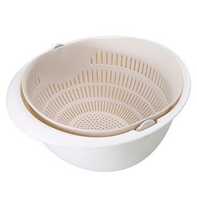 Kitchen Silicone Double Drain Basket - Whizmeal : To inspire a healthy you - rethinking lifestyle with the world of food
