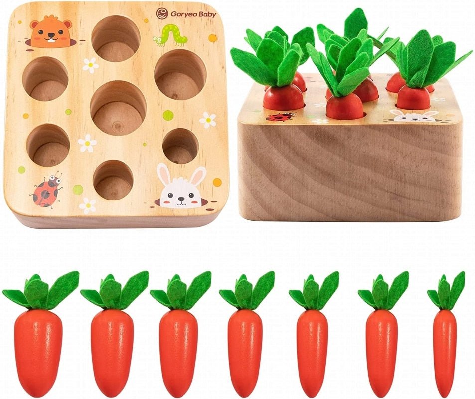 Montessori Fine Motor Farm-Fresh Toys for Baby Toddler, Preschool Learning Educational Gift Toy for 2 3 4 5 Year Old - Whizmeal : Inspire a healthy you