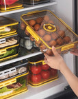 Multi Size Stackable Refrigerator Storage Box - Whizmeal : To inspire a healthy you - rethinking lifestyle with the world of food