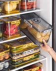 Multi Size Stackable Refrigerator Storage Box - Whizmeal : To inspire a healthy you - rethinking lifestyle with the world of food