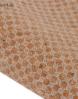 Lychee Life 16 Styles Vintage Star Flower Printed Synthetic Leather Fabric Soft Cork Sewing Leather For Bags Garment Diy Crafts - Whizmeal : Together we shape a healthier generation