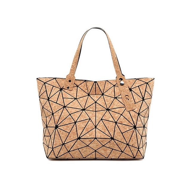 W638 KANDRA Diamond Geometric Cork Backpack Deformation Student School Bags For Teenage Girl Totes Travel Bags Dropshipping - Whizmeal : Together we shape a healthier generation