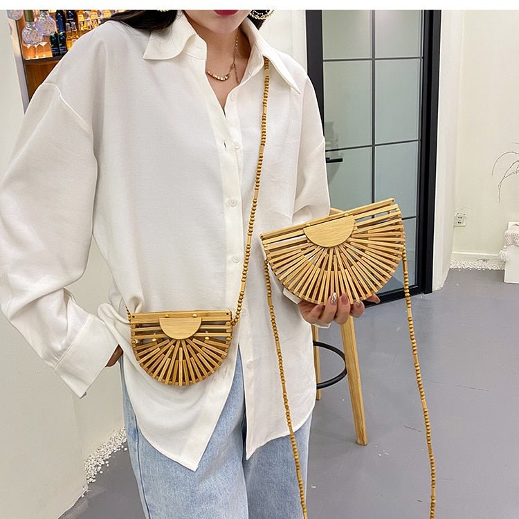 с доставкой Designer 2021 summer Luxury handbag for women shoulder bag semicircle bamboo woven beach bag Mobile Phone Wallet - Whizmeal : Together we shape a healthier generation