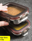 304 Stainless Steel Lunch Box Travel Leakproof Bowls Home Containers Microwave Heating Lunchboxs  Big Capacity Food Lunchbox - Whizmeal : Together we shape a healthier generation