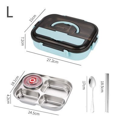 Beige Stainless Steel Lunch Box Comes With Insulated Bag, Soup Box,  Portable Breakfast Box, Kitchen Accessories For Back To School, Class,  College, School Supplies, Kitchen Organizers And Storage, Kitchen  Accessories - Temu