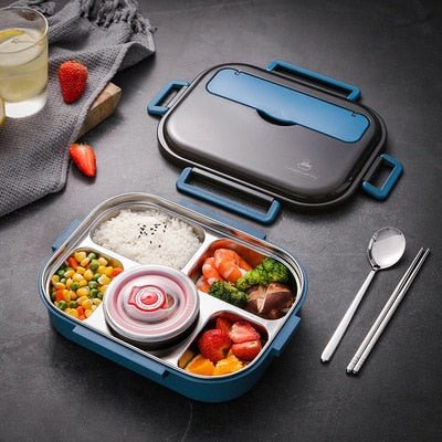 Stainless Steel lunch box for kids food storage insulated lunch container japanese snack box Breakfast bento box with Soup Cup - Whizmeal : Together we shape a healthier generation