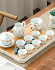 Bamboo Tea Tray Pu'er tea Tea Board  1PC Drainage Water Storage kung-fu Tea Set Tea Table Chinese Tea Room Board Ceremony Tools - Whizmeal : Together we shape a healthier generation