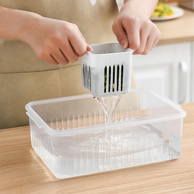 Refrigerator Storage Box 4/6 Grid - Whizmeal : To inspire a healthy you - rethinking lifestyle with the world of food