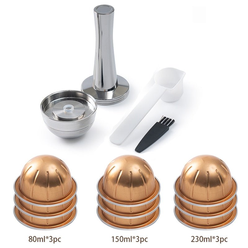 Reusable Stainless Steel Capsule - For use only with Nespresso - Whizmeal : To inspire a healthy you - rethinking lifestyle with the world of food