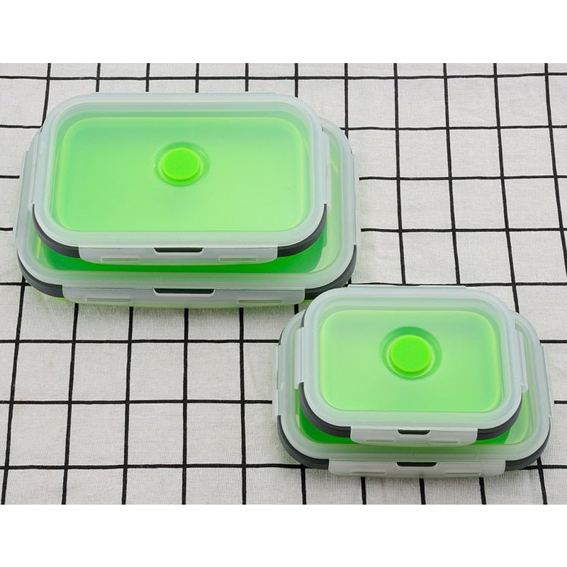 Silicone Eco Collapsible Lunch Box - Whizmeal : To inspire a healthy you - rethinking lifestyle with the world of food