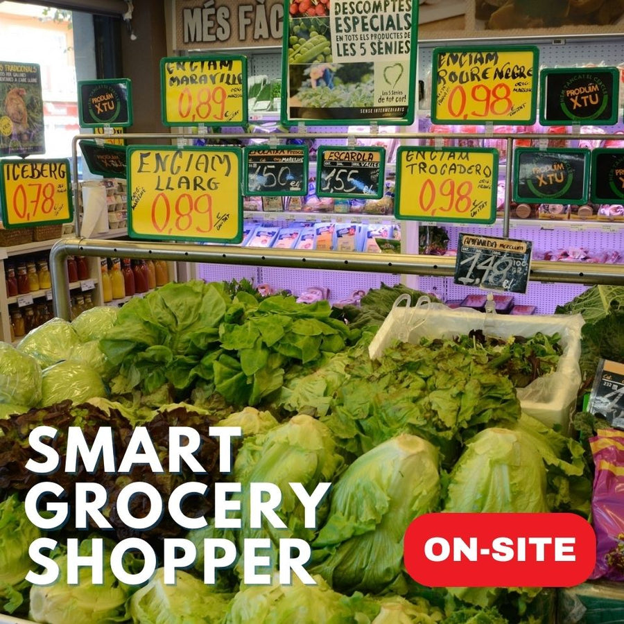 Be a smart grocery shopper! (On-site): Save money when you know how to read food labels!