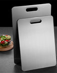 Stainless Steel Cutting Board - Whizmeal : To inspire a healthy you - rethinking lifestyle with the world of food