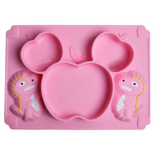 Toddler Silicone Suction Placemat Dinner Plate for Baby Kids Infant Self Feeding Training - Whizmeal : Inspire a healthy you