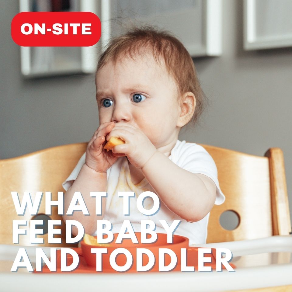 What to feed baby & toddler (On-site): Baby's first foods